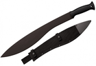 Мачете Cold Steel Magnum Kukri Machete (длина: 559мм, лезвие: 431мм, черное), черный, ножны кордура - изображение 2