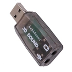 Внешняя звуковая карта Alitek USB 3D Sound 5.1 (88049) - изображение 3