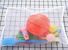 Сетка в ванную для хранения игрушек на присоске детская 45х35 см (556340434) Белая