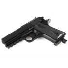 Пневматичний пістолет WinGun 401 Colt Defender пластик газобалонний CO2 130 м/с Вінган Кольт Дефендер - зображення 3