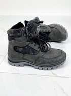 Камуфляжні зимові черевики на хутрі (берци) 11245 41 хаки - зображення 5