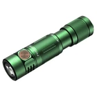 Фонарь - брелок аккумуляторный Fenix E05R Green (E05Rgr) Зеленый с белым свечением до 64 метров скрытый micro-USB порт водонепроницаемый противоударный