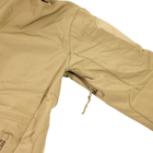 Тактическая куртка Soft Shell Lesko A001 Sand Khaki M армейская военная (K/OPT2-4255-27079) - изображение 3
