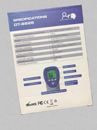 Бесконтактный инфракрасный термометр DT - 8826 для детей Электронный медицинский инфракрасный градусник - изображение 6