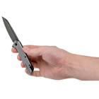 Нож складной Kershaw Misdirect (длина: 175мм, лезвие: 76мм, черный), серый - изображение 9