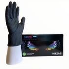 Перчатки нитриловые Care 365 Premium медицинские смотровые L чорные 100 шт/упаковка - изображение 1