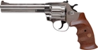 Револьвер флобера Alfa mod.461 6" Нікель. Рукоятка №9. Матеріал рукояті - дерево (1431.00.54) - зображення 1