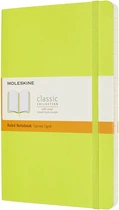 Нотатник Moleskine Classic 13 x 21 см 192 сторінки в лінійку Лимонний м'яка обкладинка (8056420850994)