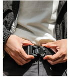 Ремень тактический мужской Tactical Belt 140х3,8 см Черный - изображение 4