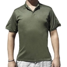 Мужская тактическая футболка Lesko A817 Green XL форменная с коротким рукавом (F_4855-15836) - изображение 2