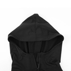 Тактична кофта-худі Lesko A199 Black XL куртку з капюшоном (K/OPT2-7332-27068) - зображення 4