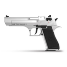 Пистолет стартовый Retay Eagle X Desert Eagle сигнально-шумовой пугач под холостой патрон никель (A126151N) - изображение 1