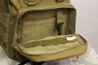 Сумка рюкзак Тактична EDC Слінг Silver Knight 098 пісочний - зображення 8
