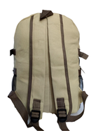 Рюкзак мужской тактический облегченный 41х27х15 см. Песочный (7464) - изображение 5