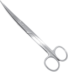 Ножницы стандартные операционные Surgicon 18.5 см острые/изогнутые (2000988941270) - изображение 1
