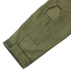 Рубашка тактическая с длинным рукавом Lesko A655 Green 2XL (38р.) кофта армейская (F_4256-12576) - изображение 4