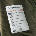 Куртка Camo-Tec FALCON HOODY DWB, M, Olive - зображення 6