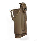 Кобура пластиковая Safariland для Glock 17, 22, 31 - Tan - зображення 1