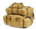 Рюкзак тактический с подсумками B08 олива, 55 л MHz. 53479 - изображение 6