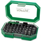 Набор бит Toptul и насадок 1/4" 35ед. (GACW3502)