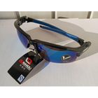 Очки защитные Ounanou Z5 Plus Синяя линза с Чехлом ударопрочные антибликовые тактические характеристики - изображение 3