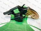 Револьвер под патрон Флобера Safari Zebrano RF-431 cal. 4 мм, рукоять из массива зебрано, покрытая твердым масло-воском - изображение 4