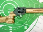 Револьверная винтовка под патрон Флобера Zebrano Safari SPORT cal. 4 мм ствол 43 см, приклад и цевьё из массива зебрано - изображение 6