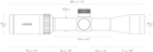 Приціл оптичний Hawke Vantage 2-7x32 сітка 30/30 Duplex (39860228) - зображення 3