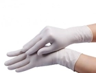 Одноразові рукавички латексні припудрені нестерильні Igar 100 шт в упаковці Розмір M Білі - изображение 2