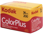 Пленка Kodak Color Plus 200/36 цветная фотопленка 35 мм / 135 мм