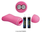 Електро-вібро затискачі для грудей Baile Romantic Wave колір рожевий (02256016000000000) - зображення 6