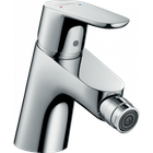 Cмеситель для гигиенического душа HANSGROHE FOCUS на биде однорычажный хром латунь с донным клапаном 31920000