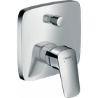 Внешняя часть смесителя без скрытой части HANSGROHE LOGIS хром латунь 155x155мм 71405000