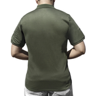 Тактическая мужская футболка Lesko A817 Green L форменная с коротким рукавом (K/OPT2_4855-15833) - изображение 4