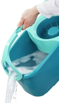 Набор для уборки Leifheit Clean Twist Disc Mop Ergo Ведро со шваброй (52101) - изображение 4