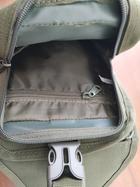 Тактична сумка – рюкзак для прихованого носіння зброї. Silver Knight 184 оливковий - зображення 5