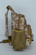 Тактична сумка Tanluhu 835 коричневий камуфляж. - зображення 3