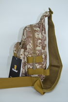 Тактична сумка Tanluhu 835 коричневий камуфляж. - зображення 6