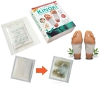 Пластырь для ног Kiyome Kinoki для вывода токсинов и очищения организма 10 шт/упаковка Белый - изображение 8