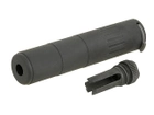 Глушитель с ДТК AAC M4-2000 - BLACK - зображення 5