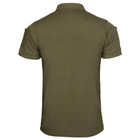 Тактическая потоотводящая футболка-поло Mil-tec цвет олива размер XL (10961001_XL) - изображение 3