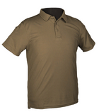 Тактическая потоотводящая футболка-поло Mil-tec цвет олива размер M (10961001_M) - изображение 1