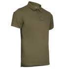Тактична потовідвідна футболка-поло Mil-tec колір олива розмір M (10961001_M) - зображення 5