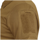 Тактическая потоотводящая футболка-поло Mil-tec Coolmax койот размер S (10961019_S) - изображение 6