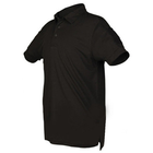 Тактическая потоотводящая футболка-поло Mil-tec цвет черный размер XL (10961002_XL) - изображение 2