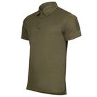 Тактична потовідвідна футболка-поло Mil-tec колір олива розмір 3XL (10961001_3XL) - зображення 4