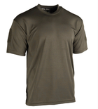 Тактическая потоотводящая футболка Mil-tec Coolmax цвет олива размер XL (11081001_XL) - изображение 1