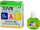 Капли для глаз из Японии с витаминами Lion Smile 40 EX Mild от сухости/усталости/покраснения (освежающие) 15 мл (N0330) - изображение 2