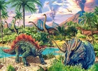 Пазлы Castorland Динозавры на 120 элементов