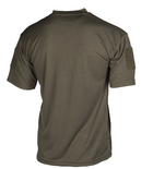 Тактическая потоотводящая футболка Mil-tec Coolmax цвет олива размер 3XL (11081001_3XL) - изображение 2